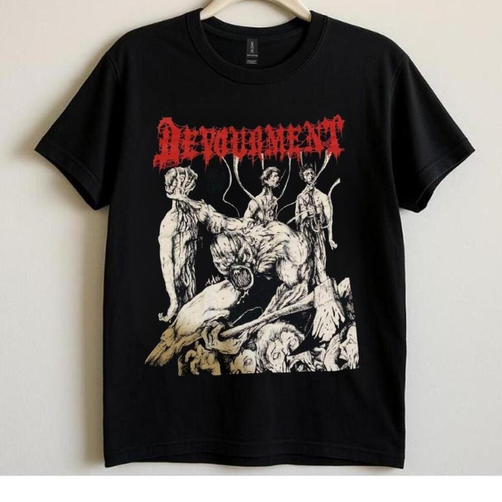 Devourment Black Metal Band Tee